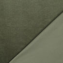 Kord Stoff mit Elastan grün