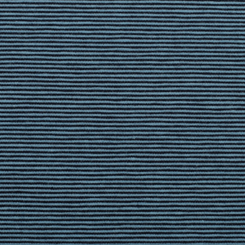 Jersey Stoff Streifen blau/hellblau Swafing Bella