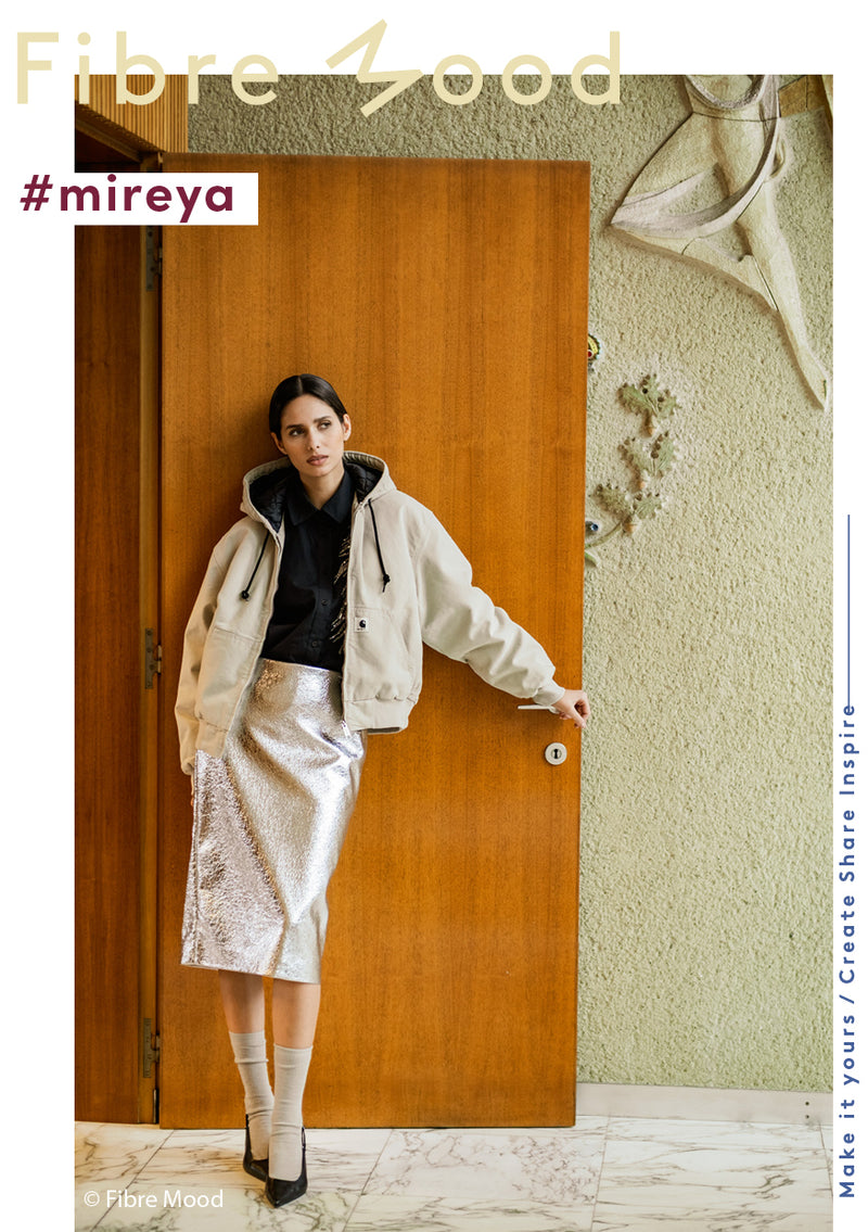 Fibre Mood Crepe Webware Stoff mint