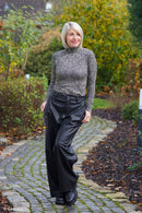 Swafing Autumn Damask Jersey Stoff by Bienvenido Colorido schwarz