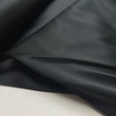 Satin Stretch Stoff uni schwarz