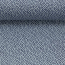 Baumwolle Stoff Punkte jeansblau Swafing Dotty