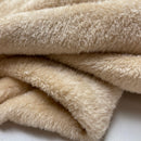 Polar Fleece Stoff uni beige
