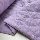 Jacken Doubleface Musselin Stepp Stoff Stepper flieder