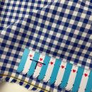 Westfalenstoffe Stoff Baumwolle Capri blau kariert