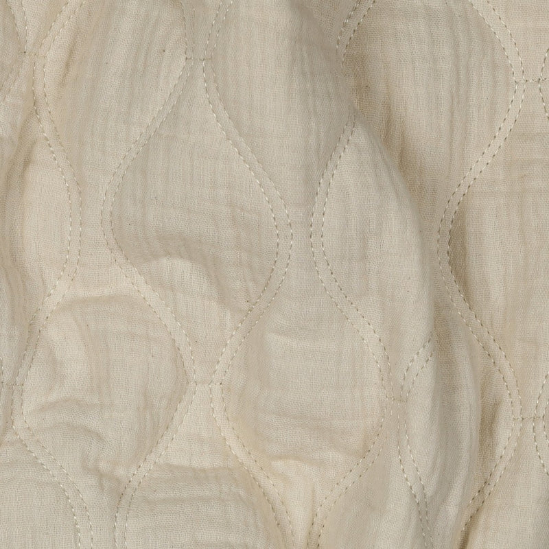 Jacken Doubleface Musselin Stepp Stoff Stepper offwhite