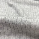 Viskose Strick Stoff hellgrau
