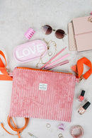 Samtcord Stoff Swafing Wanja Sonderedition rosa