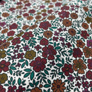 Swafing Tim Baumwolle Stoff Streublumen braun