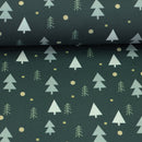 Baumwolle Weihnachten Stoff grün Swafing Björn