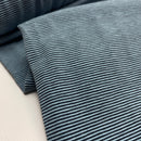 Jersey Stoff Streifen blau/hellblau Swafing Bella