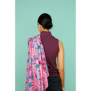 Nerida Hansen Baumwolle Blumen rosa