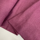 Fibre Mood Bündchen Stoff uni altrosa Beere