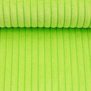 Samtcord Stoff Swafing Wanja Sonderedition neongrün
