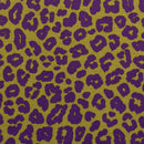 Swafing Cleopatra Jersey Stoff Leo Animalprint lila