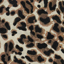 Gobelin Stoff Leo Muster beige