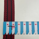 Veno Gurtband  rot schwarz 38 mm