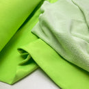 Sweat French Terry Neon grün uni