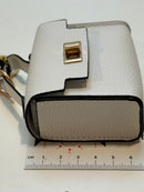 Anhänger für Tasche oder Schlüssel Handtasche Candy chic weiß