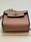 Anhänger für Tasche oder Schlüssel Handtasche Candy chic altrosa