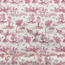 Westfalenstoffe Stoff Baumwolle Versailles rosa rot