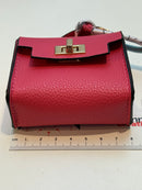 Anhänger für Tasche oder Schlüssel Handtasche Candy chic pink