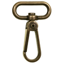 Veno Karabinerhaken 30 mm antik