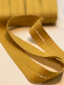 Einfassband Einfaßtresse 28mm goldgelb