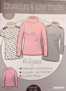 Papierschnittmuster Kibadoo MAjuna Rollkragen