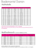 Papierschnittmuster Damen Fadenkäfer Bademantel