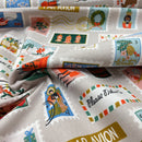 Canvas Rifle Paper Holiday Classic Stoff Baumwolle Weihnachten