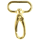 Veno Karabinerhaken 30 mm gold