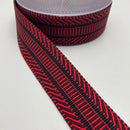 Veno Gurtband  rot schwarz 38 mm