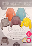 Papierschnittmuster Kibadoo Finja Sweater & Kleid