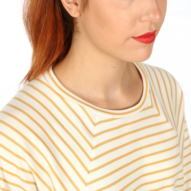 Papierschnittmuster Studio Schnittreif Raglanshirt Frau Lori