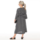 Papierschnittmuster Studio Schnittreif Kleid mit Fledermausärmeln Frau Iva