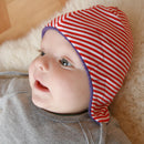 Papierschnittmuster Schnittreif Floh Wendemütze Kinder