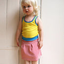 Papierschnittmuster Schnittreif Antje Jerseyrock mit Kellerfalten Kinder