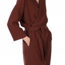 Papierschnittmuster Studio Schnittreif Jumpsuit mit Wickeloptik Frau Zita