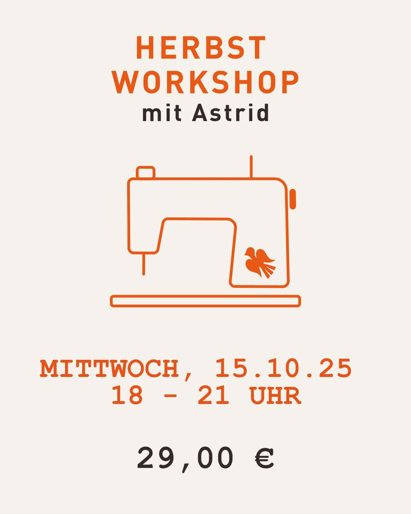 Herbst Workshop Miitwoch 15.10.2025 18-21 Uhr