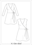 Papierschnittmuster Kibadoo Basic - Wickelkleid