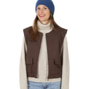 Papierschnittmuster Schnittreif Frau Bora gefütterte Weste mit Gummibund