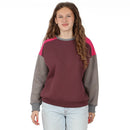 Papierschnittmuster Schnittreif Frau Alex Colourblocking Sweater mit Schulterpasse