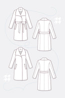 Papierschnittmuster Pattydoo Serena Damenmantel