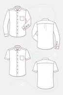 Papierschnittmuster Pattydoo Herrenhemd James