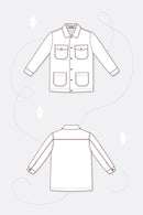 Papierschnittmuster Pattydoo Herrenhemdjacke Lenny