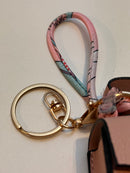 Anhänger für Tasche oder Schlüssel Handtasche Candy chic altrosa