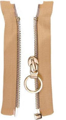 Veno Spiralreißverschluss teilbar gold 40 cm