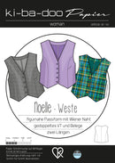 Papierschnittmuster Kibadoo Noelle Weste