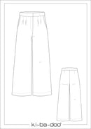 Papierschnittmuster Kibadoo Madita weite Hose